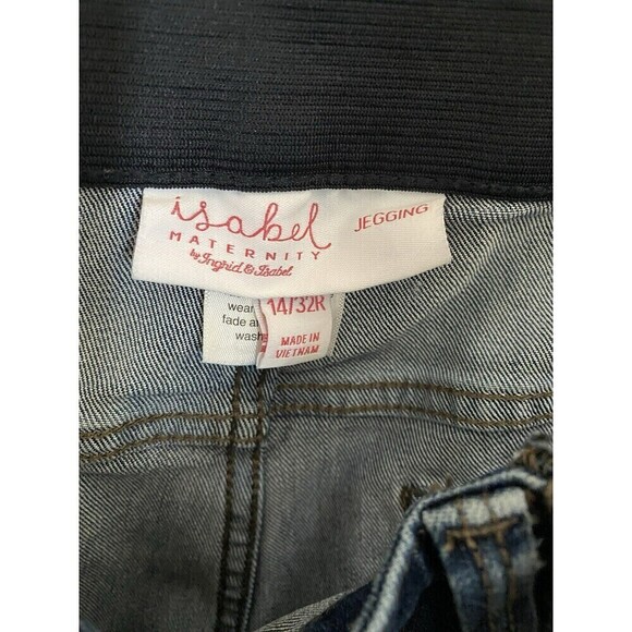 Isabel Maternity Jeans Jeggings Sz.14/32R - Picture 3 of 3
